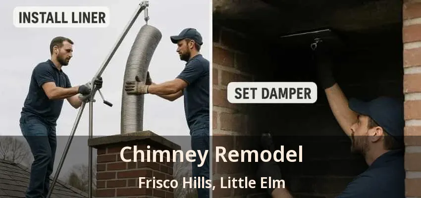 Chimney Remodel Frisco Hills, Little Elm - TX