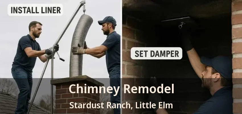 Chimney Remodel Stardust Ranch, Little Elm - TX