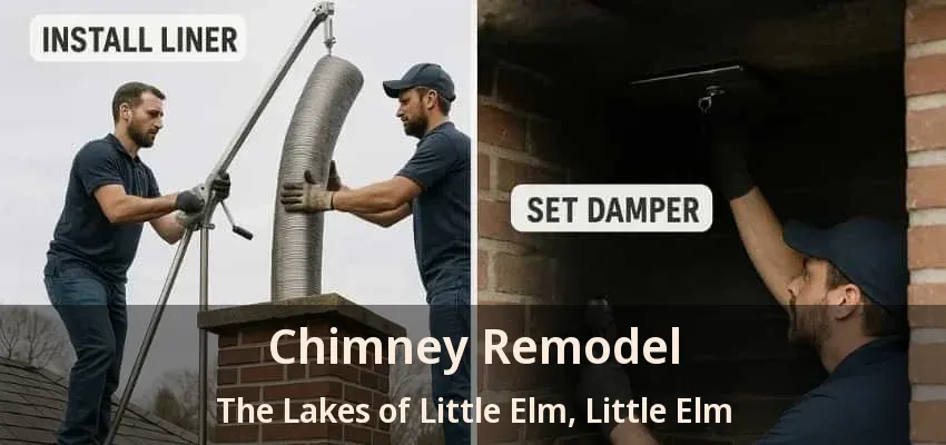Chimney Remodel The Lakes of Little Elm, Little Elm - TX