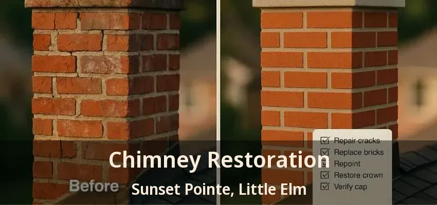 Chimney Restoration Sunset Pointe, Little Elm - TX