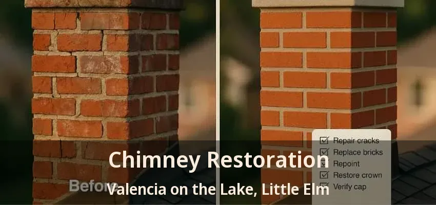 Chimney Restoration Valencia on the Lake, Little Elm - TX