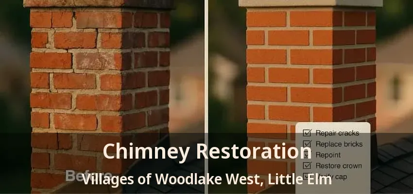 Chimney Restoration Villages of Woodlake West, Little Elm - TX