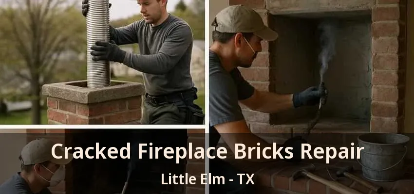 Cracked Fireplace Bricks Repair Little Elm - TX