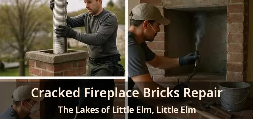Cracked Fireplace Bricks Repair The Lakes of Little Elm, Little Elm - TX