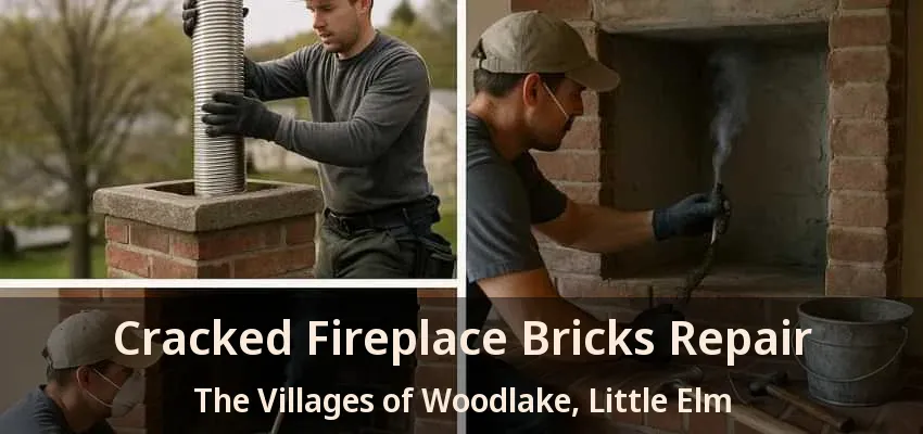Cracked Fireplace Bricks Repair The Villages of Woodlake, Little Elm - TX