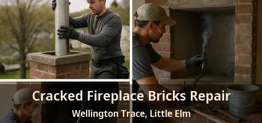 Cracked Fireplace Bricks Repair Wellington Trace, Little Elm - TX