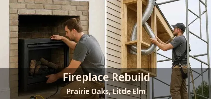 Fireplace Rebuild Prairie Oaks, Little Elm - TX