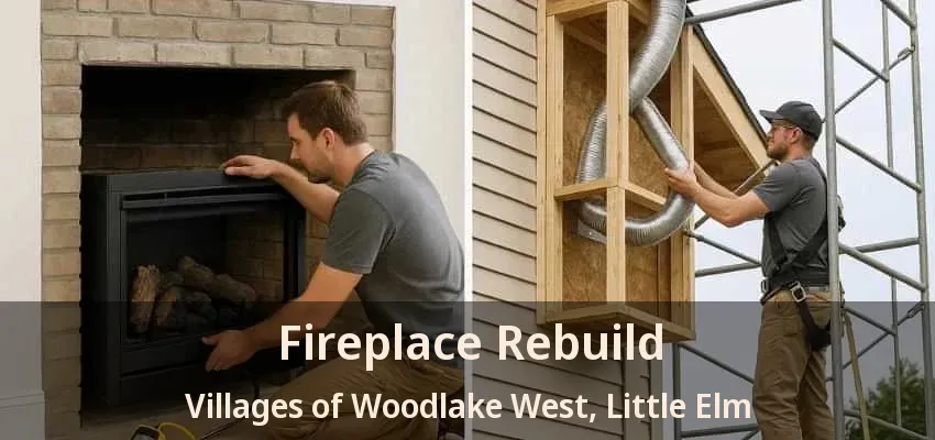 Fireplace Rebuild Villages of Woodlake West, Little Elm - TX