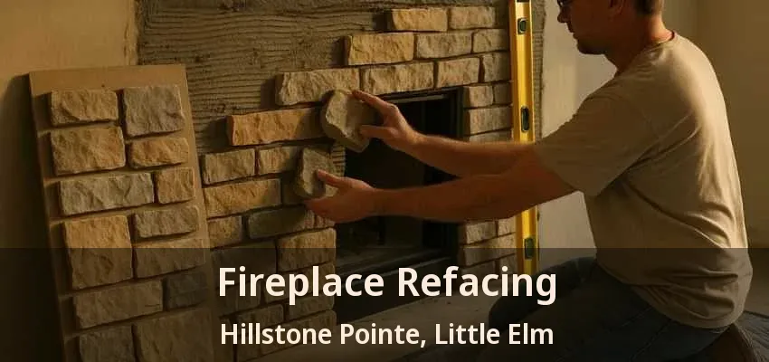 Fireplace Refacing Hillstone Pointe, Little Elm - TX
