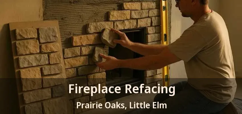 Fireplace Refacing Prairie Oaks, Little Elm - TX