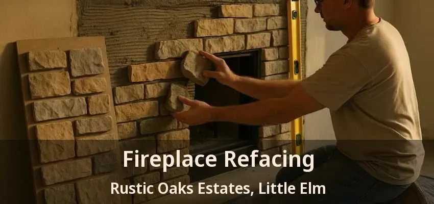 Fireplace Refacing Rustic Oaks Estates, Little Elm - TX