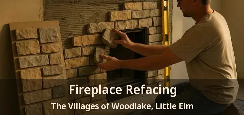 Fireplace Refacing The Villages of Woodlake, Little Elm - TX
