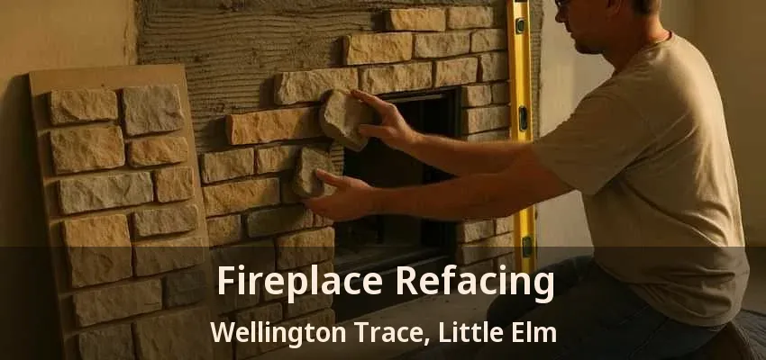 Fireplace Refacing Wellington Trace, Little Elm - TX