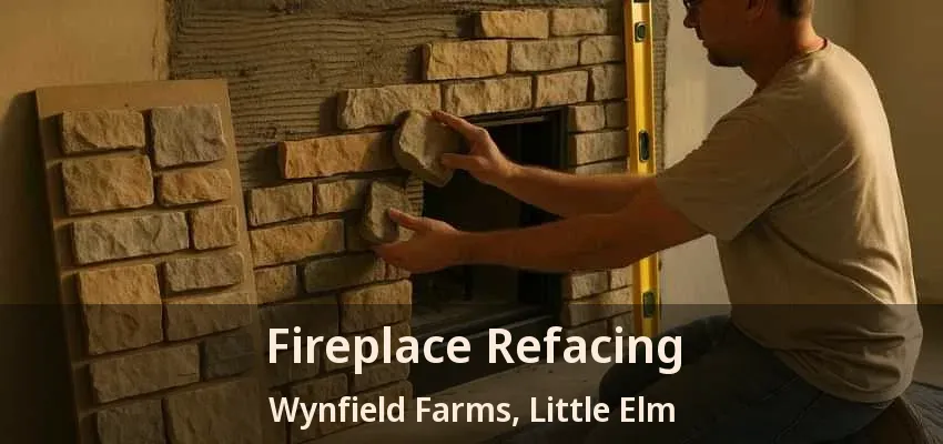 Fireplace Refacing Wynfield Farms, Little Elm - TX