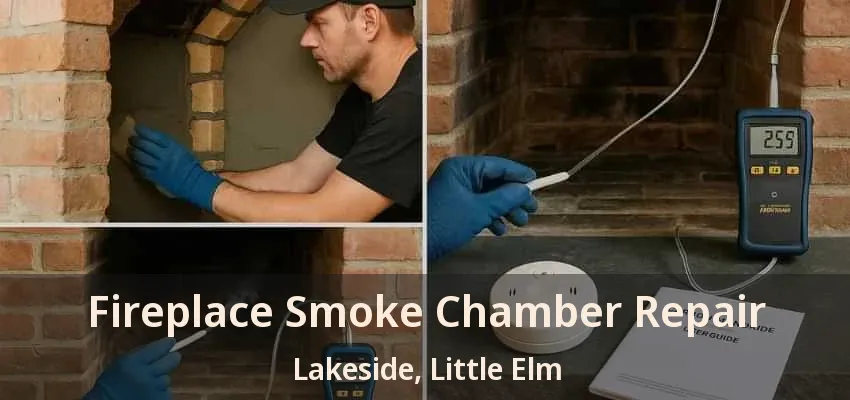 Fireplace Smoke Chamber Repair Lakeside, Little Elm - TX