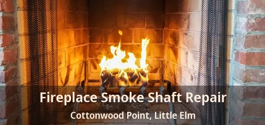 Fireplace Smoke Shaft Repair Cottonwood Point, Little Elm - TX