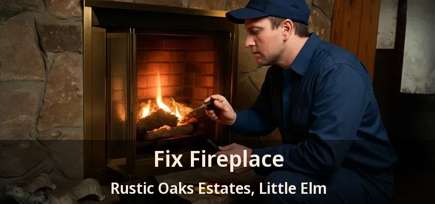 Fix Fireplace Rustic Oaks Estates, Little Elm - TX