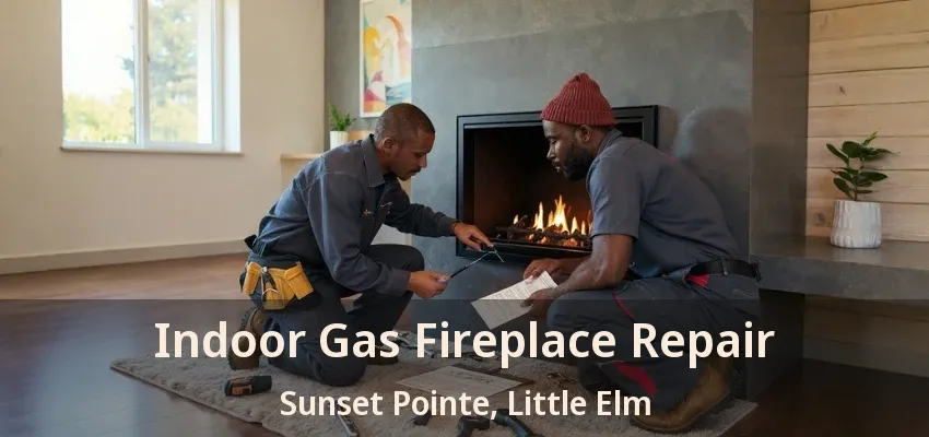 Indoor Gas Fireplace Repair Sunset Pointe, Little Elm - TX