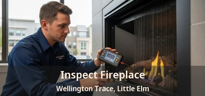 Inspect Fireplace Wellington Trace, Little Elm - TX