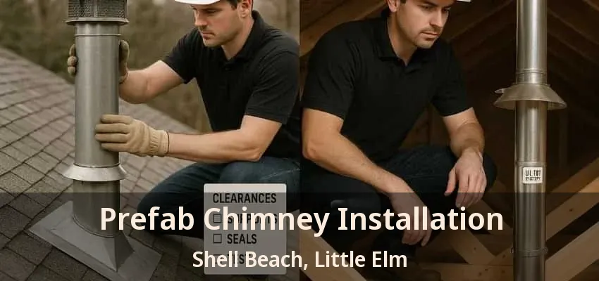 Prefab Chimney Installation Shell Beach, Little Elm - TX