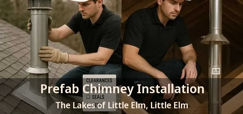 Prefab Chimney Installation The Lakes of Little Elm, Little Elm - TX