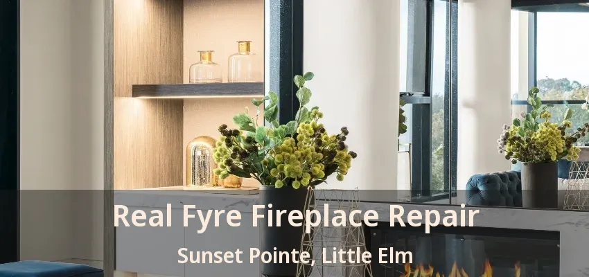 Real Fyre Fireplace Repair Sunset Pointe, Little Elm - TX