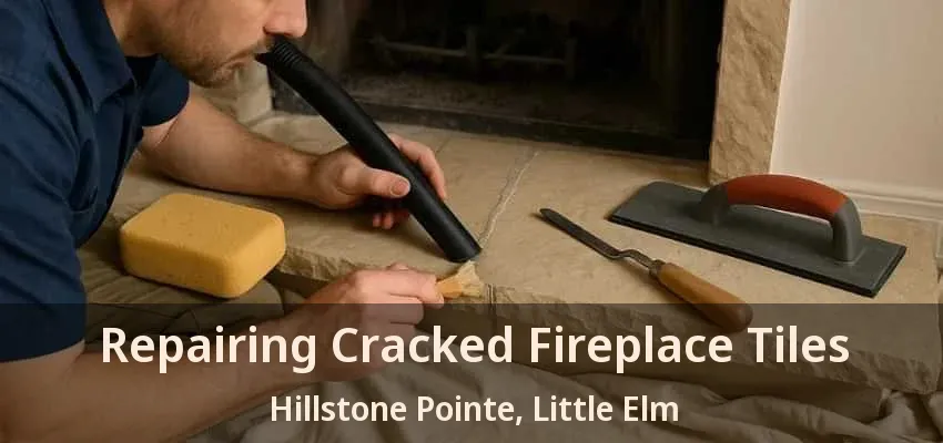 Repairing Cracked Fireplace Tiles Hillstone Pointe, Little Elm - TX