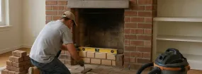Fireplace Rebuild Kings Crossing, Little Elm